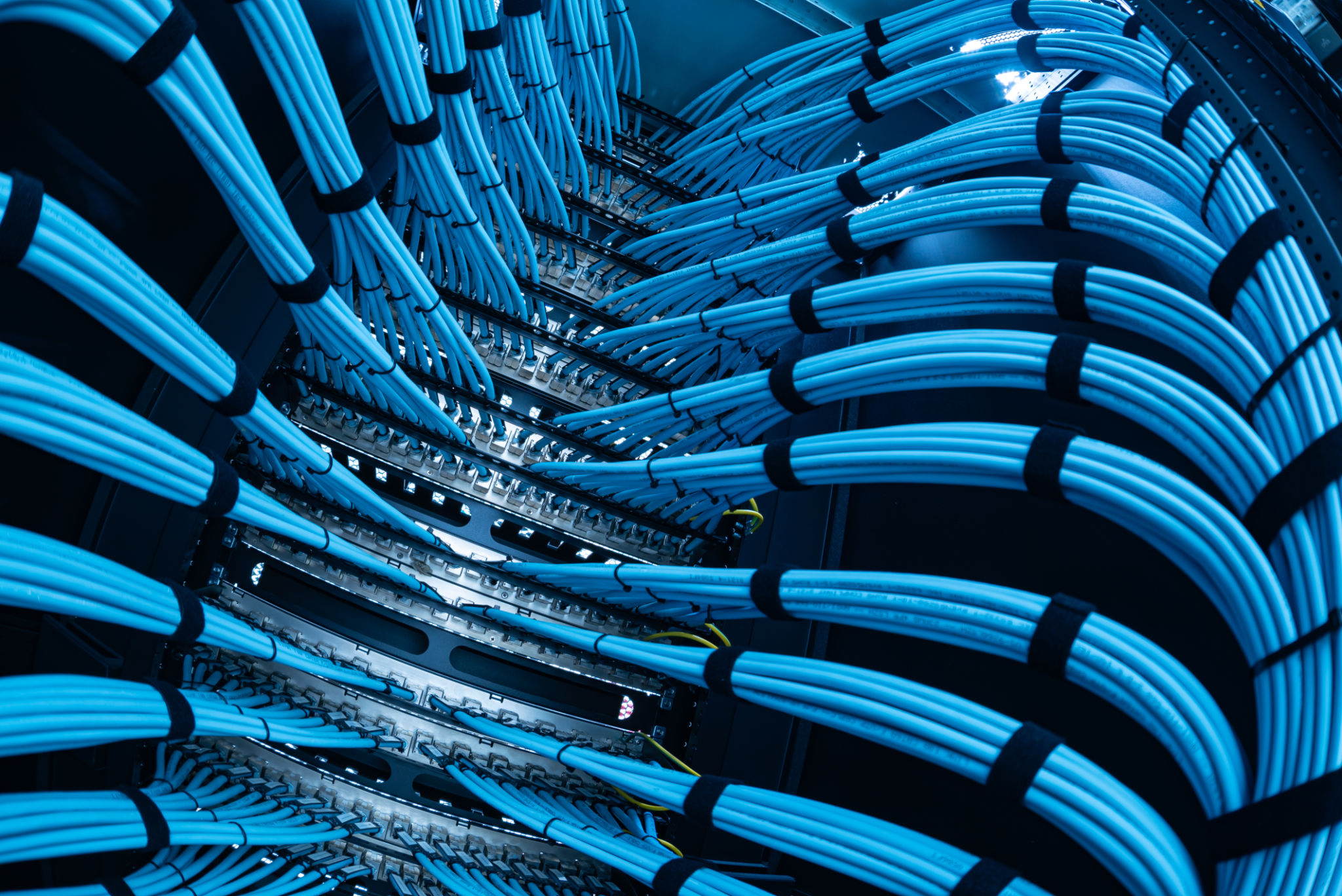 modern server room