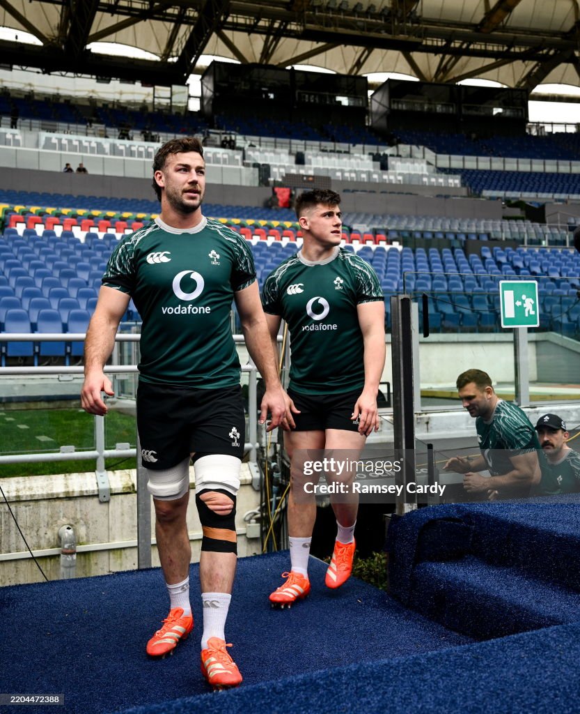 Ireland Rugby Captain's Run