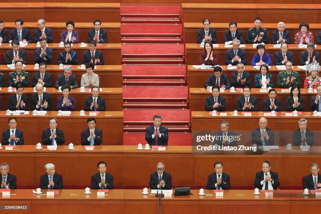 China Holds Annual Political Meeting Two Sessions - NPC Closing