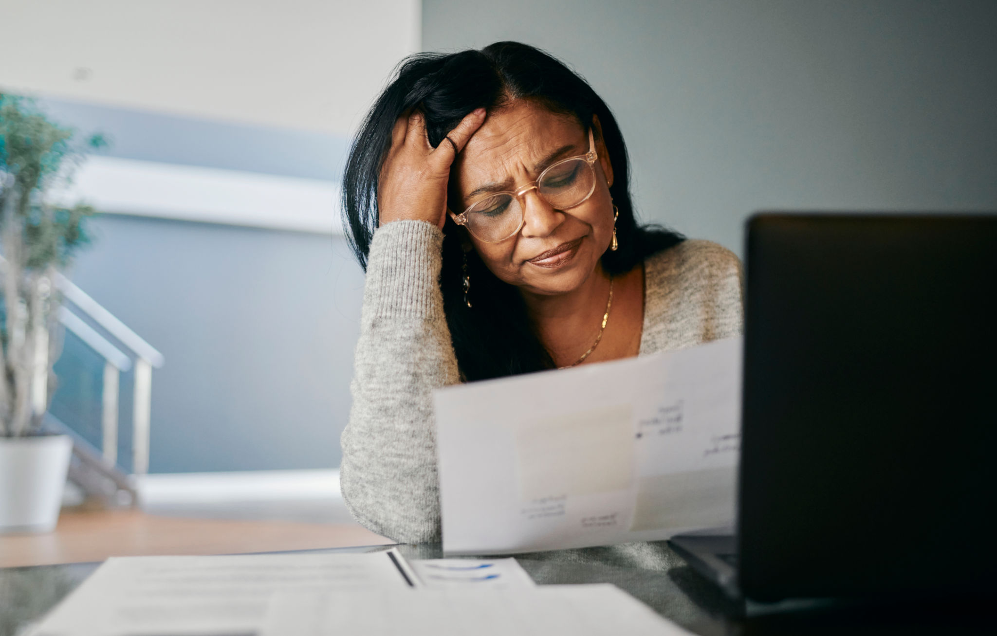 paying bills
