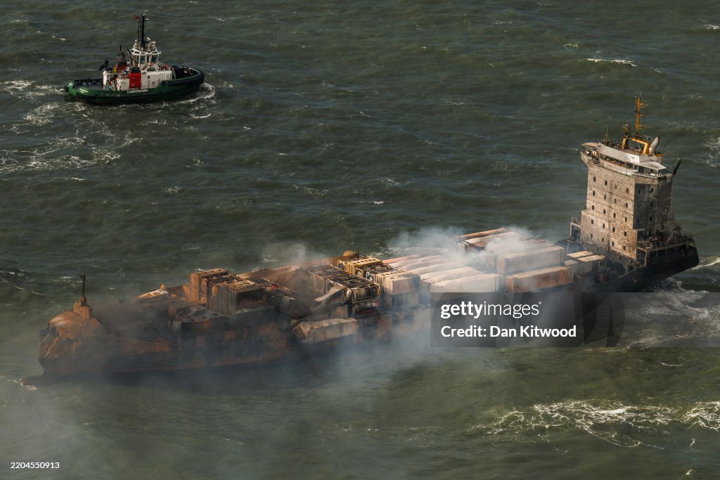 Vessels Collide Off Coast Of Humber Estuary
