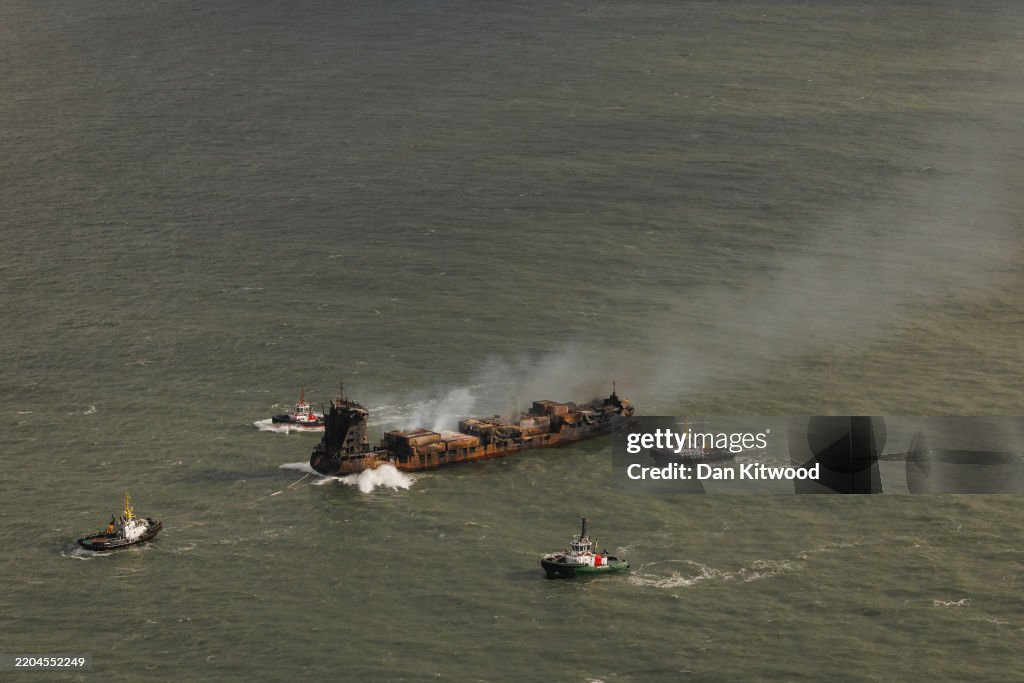 Vessels Collide Off Coast Of Humber Estuary