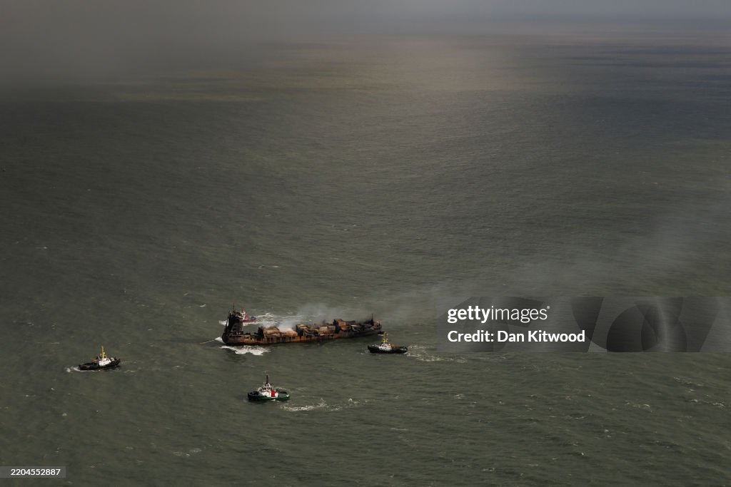 Vessels Collide Off Coast Of Humber Estuary