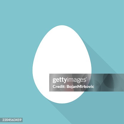 Egg flat icon. Vector Egg flat icon. Vector