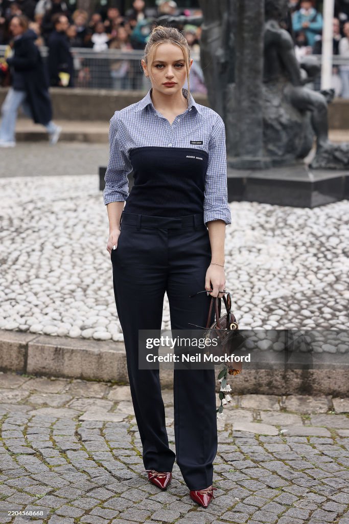 Celebrity Sightings - Paris Fashion Week - Womenswear Fall/Winter 2025/2026 - Day Nine