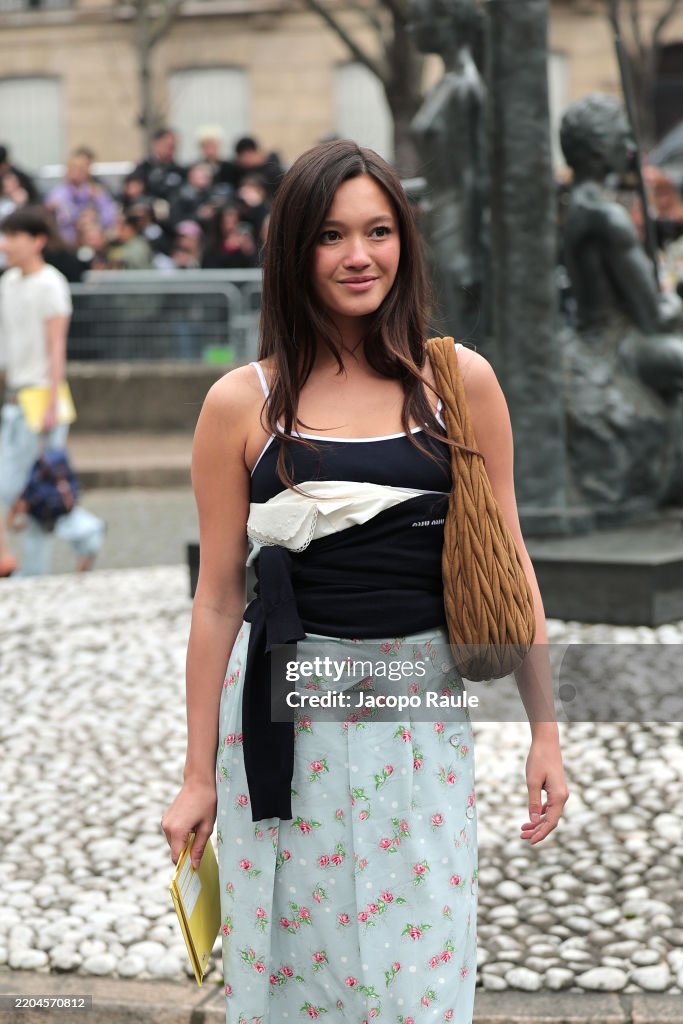 Lily Chee Attends The Miu Miu Womenswear Fall Winter 2025 2026 Show lily-chee-attends-the-miu-miu-womenswear-fall-winter-2025-2026-show