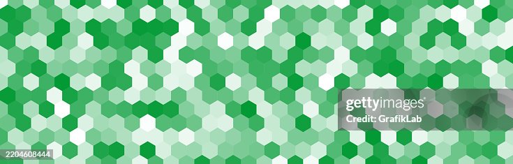 Green Geometric Hexagonal Abstract Pattern Various Tones Gradients Green Geometric Hexagonal Abstract Pattern Various Tones Gradients