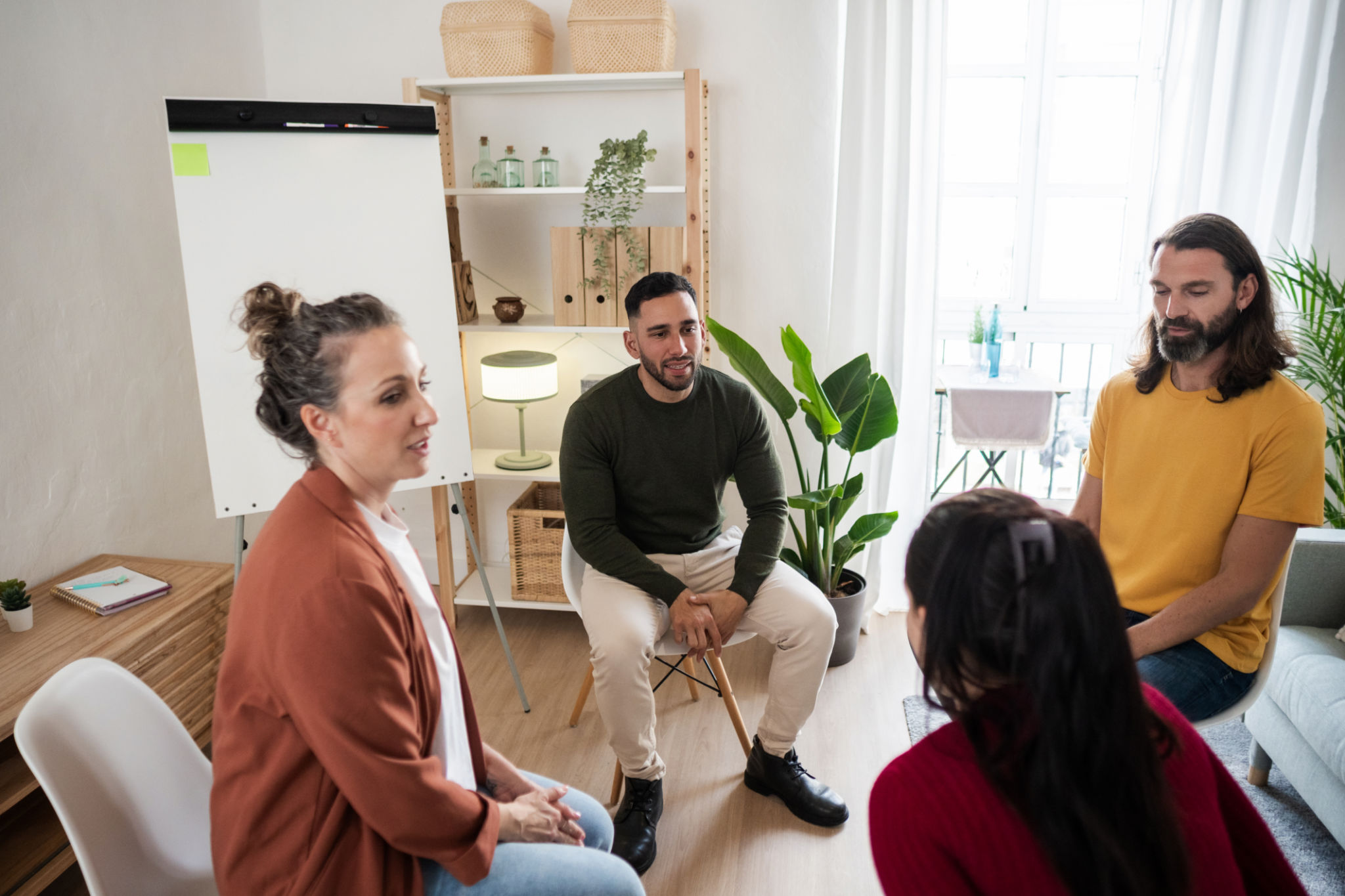group therapy discussion