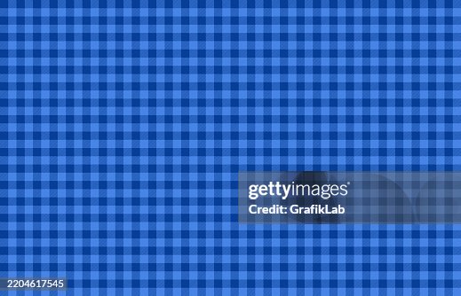Blue Checkered Pattern in Seamless Design for Backgrounds Blue Checkered Pattern in Seamless Design for Backgrounds