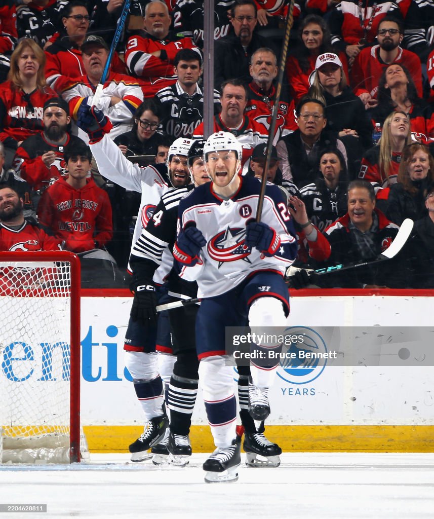 Columbus Blue Jackets v New Jersey Devils