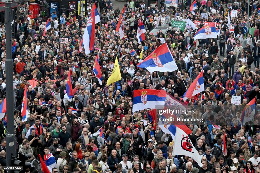 Anti-Government Protests Test Serbia's Long Time Ruler
