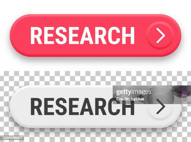 Research 3d Click Web Buttons On Blank Background High-Res Vector ...
