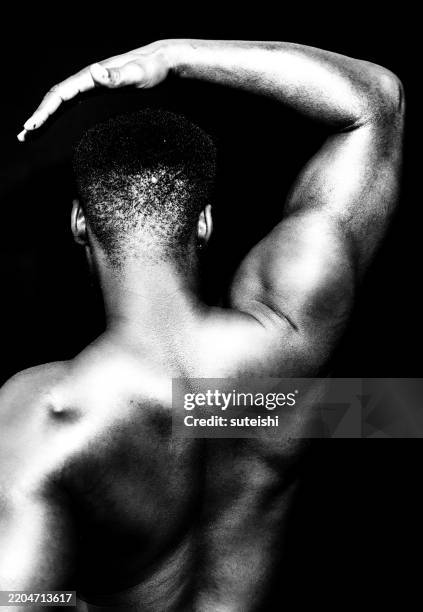 the dancer. - black neck stock pictures, royalty-free photos & images