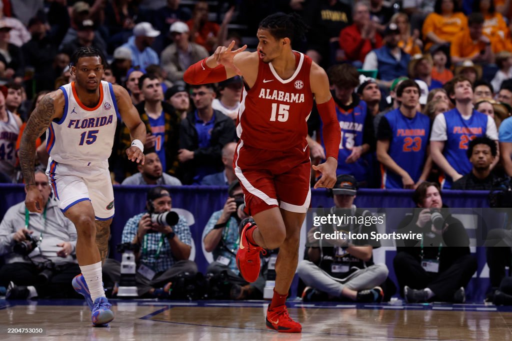COLLEGE BASKETBALL: MAR 15 SEC Championship - Alabama vs Florida