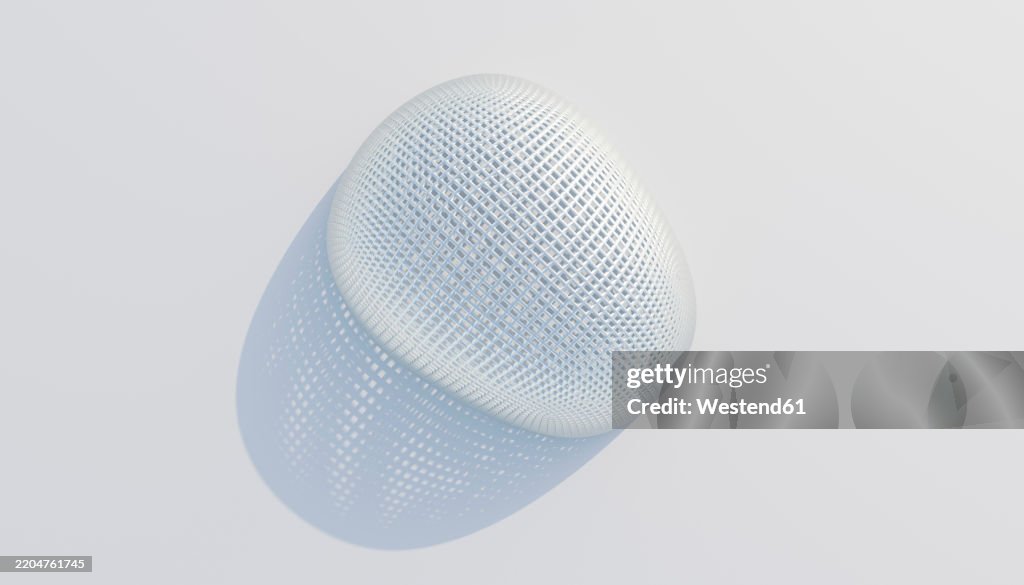 Directly above 3d rendering of geodesic glass dome