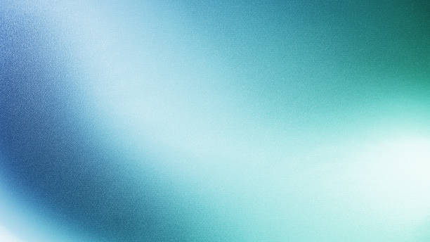 Light blue green teal turquoise grey white abstract background. Color gradient ombre blurred fluid. Noise grain mesh. Glow shine glitter metal metallic neon. Wave wavy line. Template. Design.