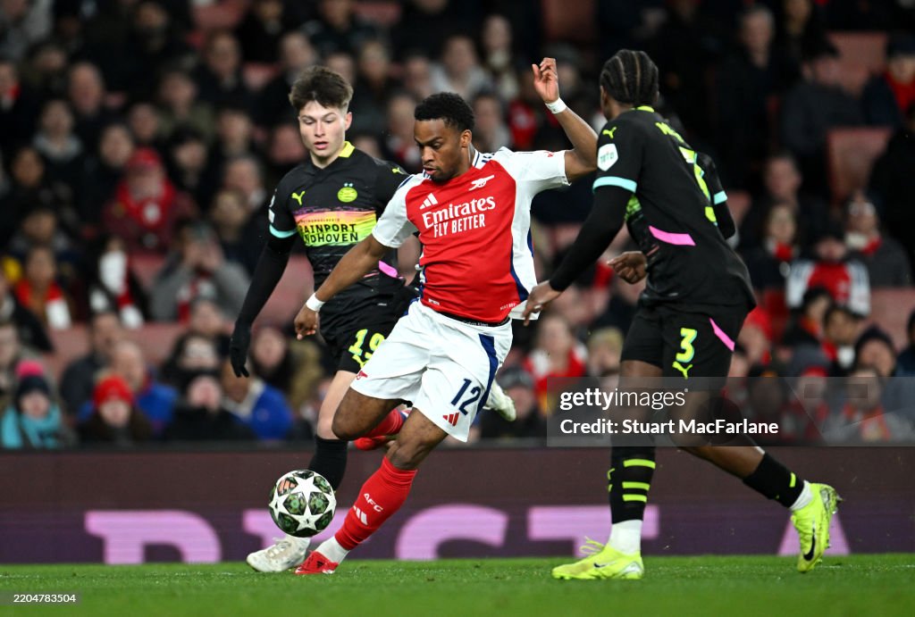 Arsenal FC v PSV Eindhoven - UEFA Champions League 2024/25 Round of 16 Second Leg