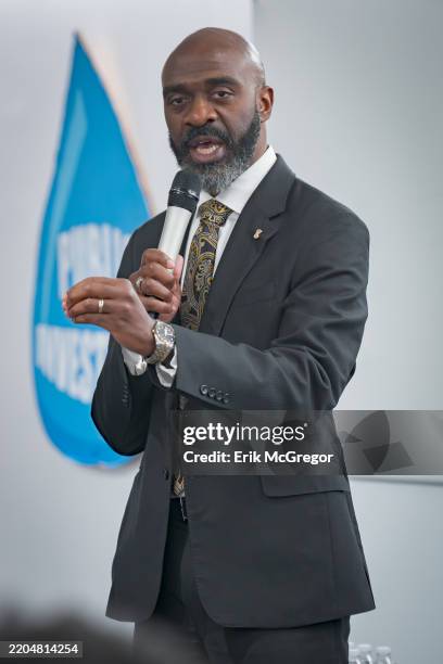 Mayoral candidate Michael Blake. The CUNY Rising Alliance, NYPIRG, the Professional Staff Congress , The University Student Senate at CUNY and Young...