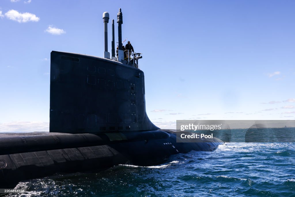 USS Minnesota Submarine Visits Australia
