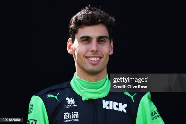 Gabriel Bortoleto of Brazil and Stake F1 Team Kick Sauber looks on during previews ahead of the F1 Grand Prix of Australia at Albert Park Grand Prix...