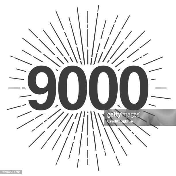 48 Number 9000 High Res Illustrations - Getty Images