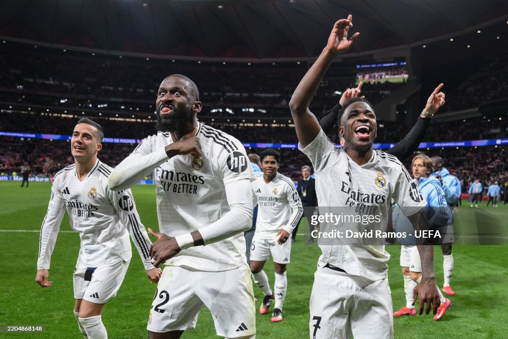 Atletico de Madrid v Real Madrid C.F. - UEFA Champions League 2024/25 Round of 16 Second Leg