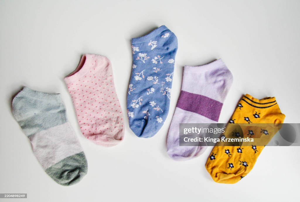 Mismatching socks