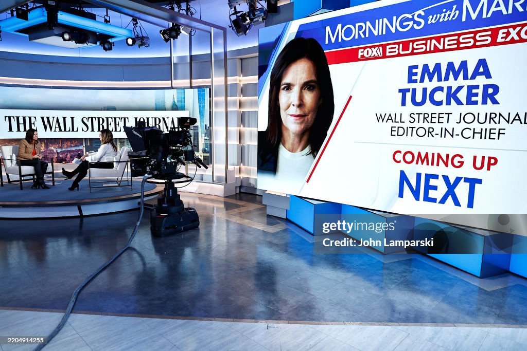 Wsj Exmo Fox anchor Maria Bartiromo interviews WSJ Editor-In-Chief Emma Tucker ...