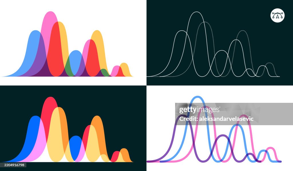 Wave Pattern Illustrations