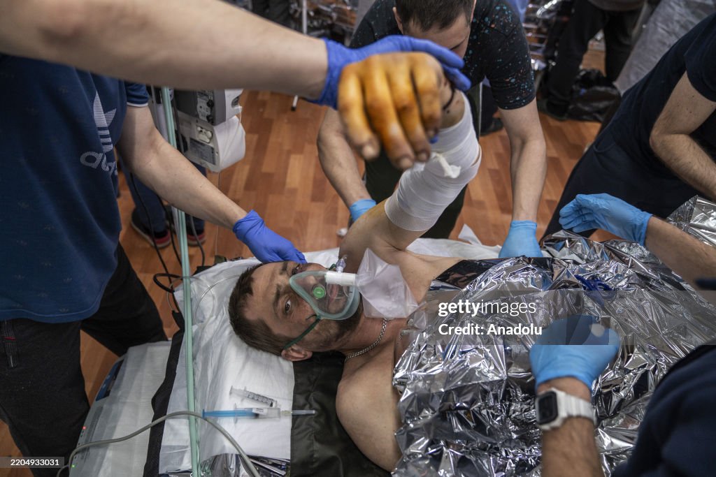 Stabilization Point Body Medics of the 3rd Operational Assignment Spartan Brigade 'Petro... News ...