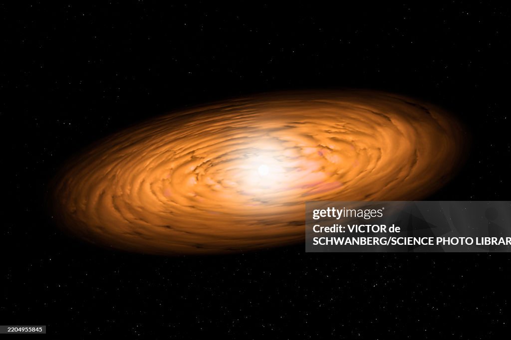 Protoplanetary Protoplanetary Disk Illustration High-Res Vector Graphic - Getty Images