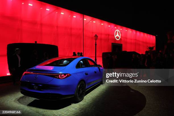 General view during the Mercedes-Benz CLA World Premiere at Villa Miani on March 13, 2025 in Rome, Italy.