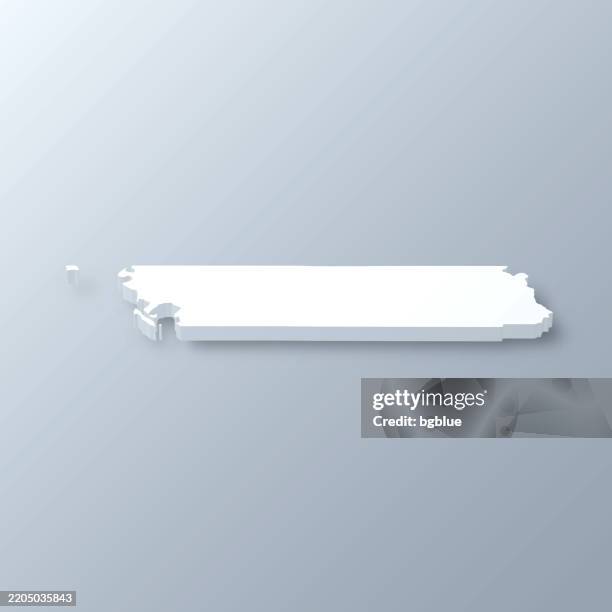 whatcom county, washington. 3d map on gray background - bellingham washington state stock illustrations