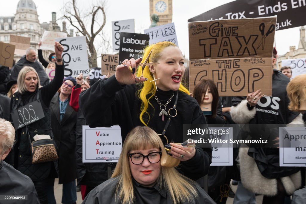Save Our Salons Rally in London