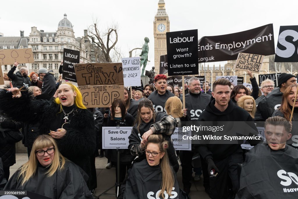 Save Our Salons Rally in London