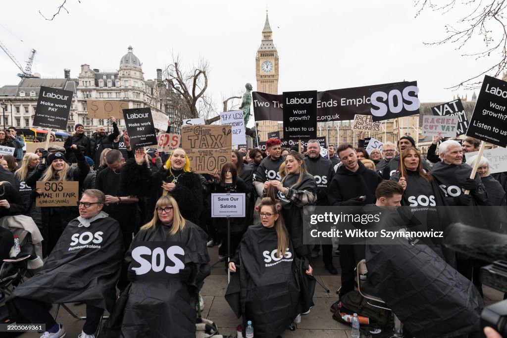 Save Our Salons Rally in London