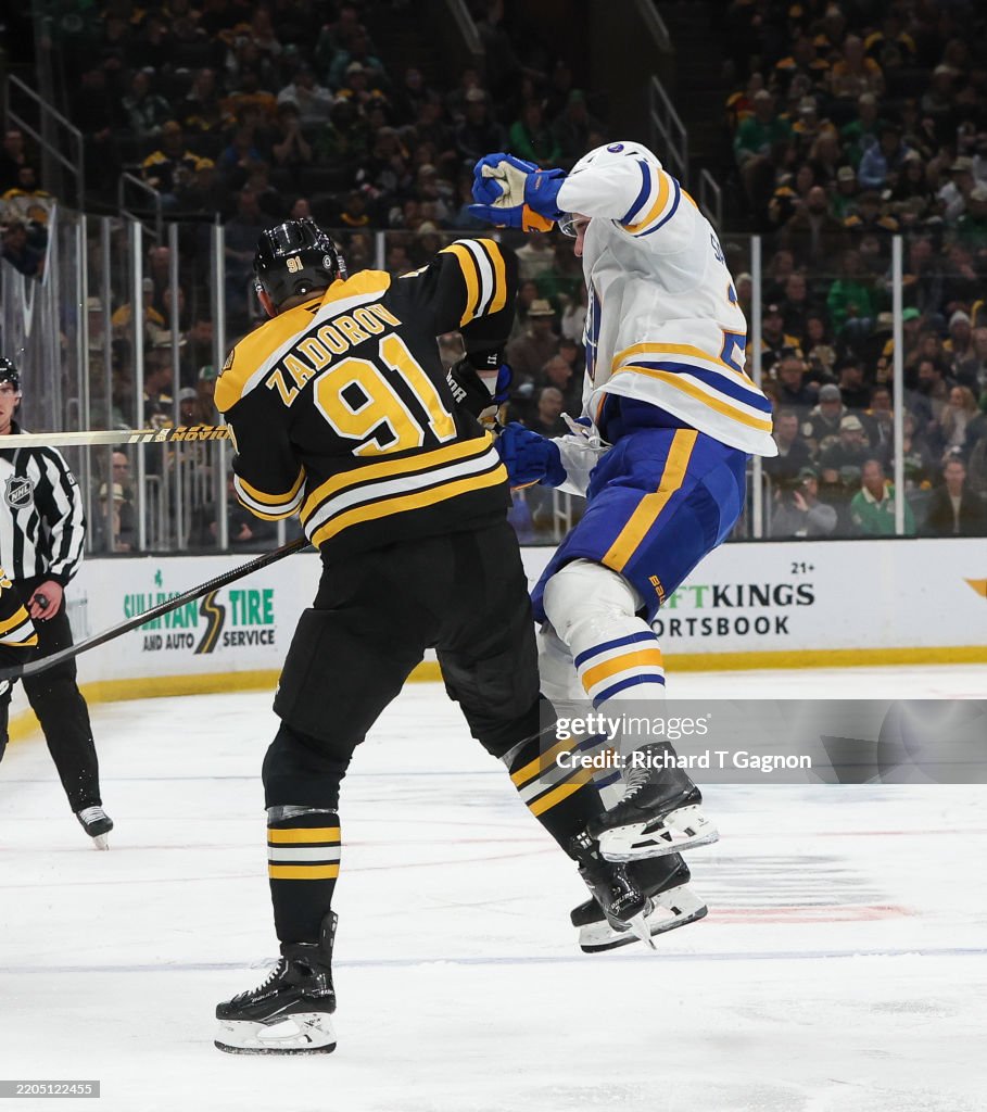 Buffalo Sabres v Boston Bruins