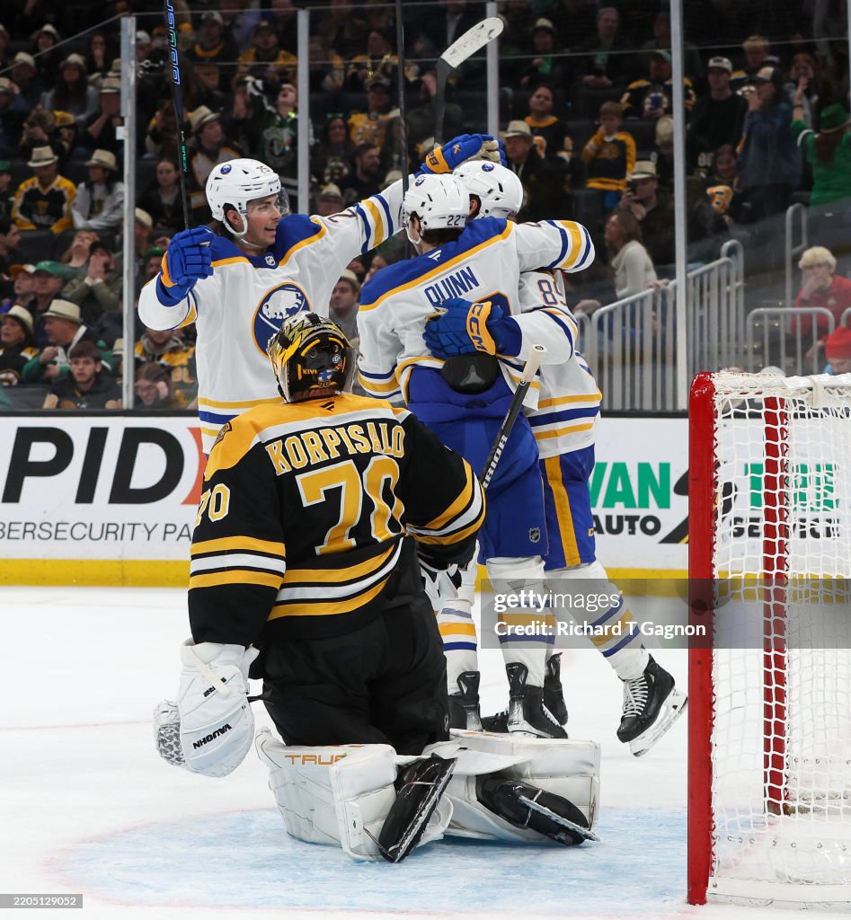 Buffalo Sabres v Boston Bruins