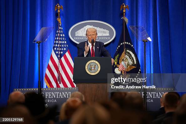 President Trump Speaks At The Department Of Justice President Trump Speaks At The Department Of Justice