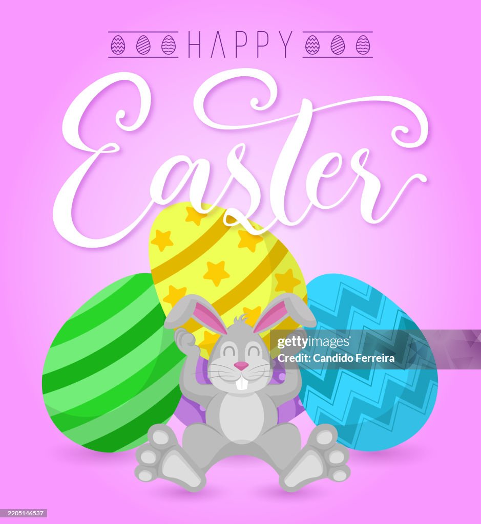 Happy Easter poster