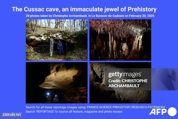 Presents a reportage of 28 images, by photographer Christophe Archambault, taken in Le Buisson-de-Cadouin, south-western France on February 20 as...
