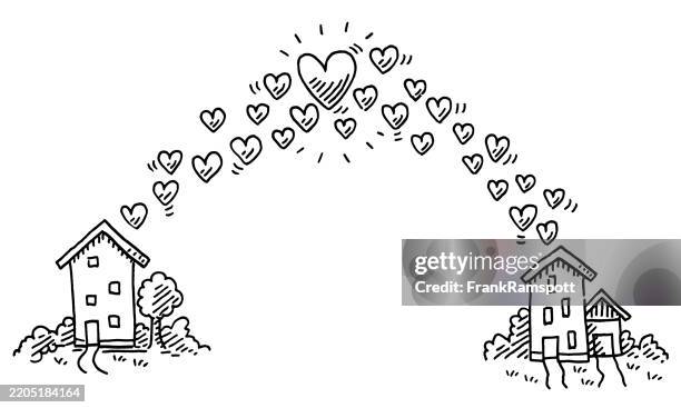 Long Distance Relationship Drawing