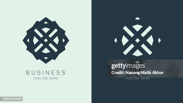 firmenlogo- und symboldesign - initials stock-grafiken, -clipart, -cartoons und -symbole