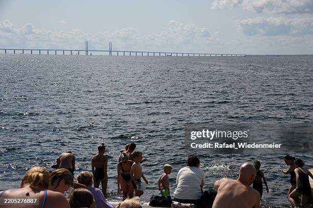 malmo relaxing people - malmo stock pictures, royalty-free photos & images