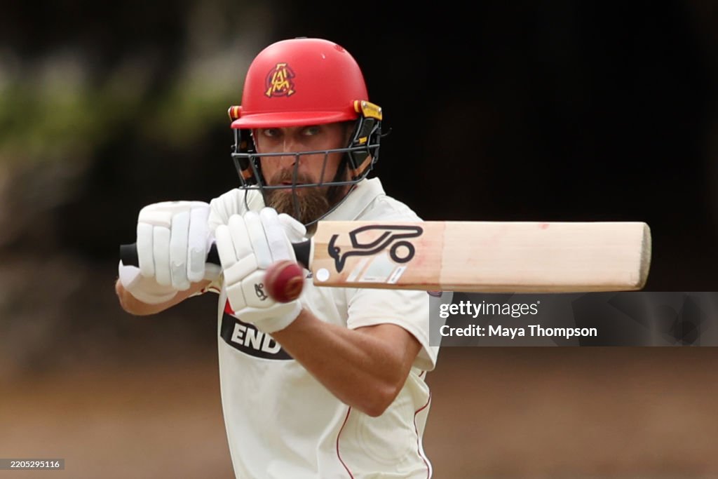 Sheffield Shield - SA v QLD: Day 2