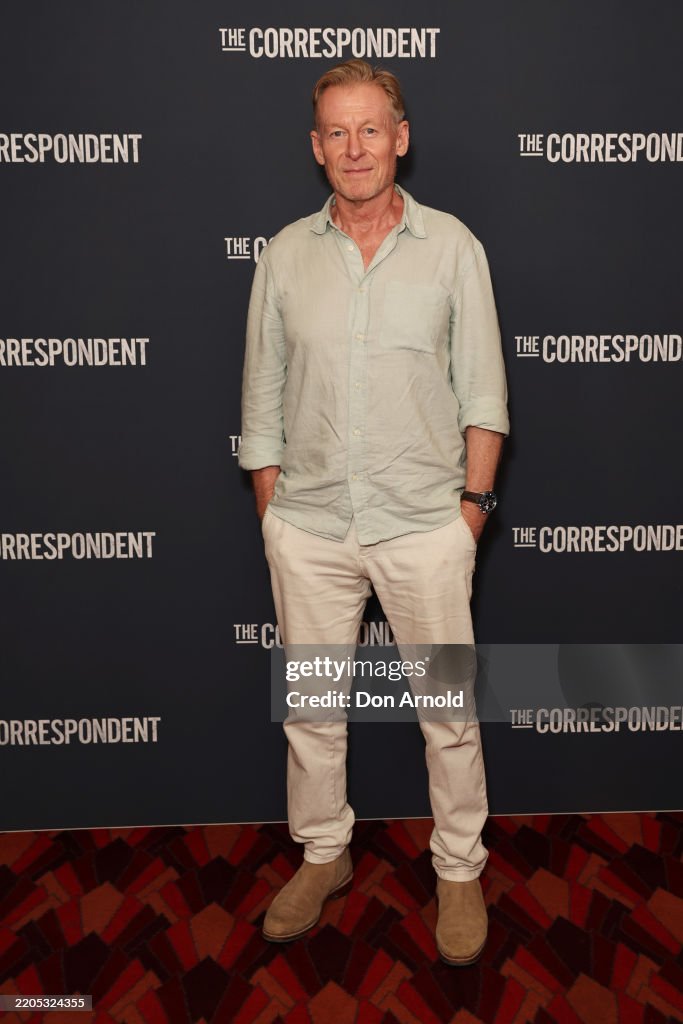 "The Correspondent" Sydney Premiere