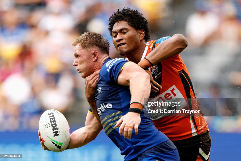 NRL Rd 2 - Eels v Wests Tigers