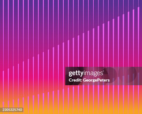 Bar Graph With Slanted Horizontal Bars High-Res Vector Graphic - Getty ...