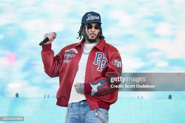 Ball Hat Rapper Rapper/professional basketball player Liangelo Ball performs onstage ...