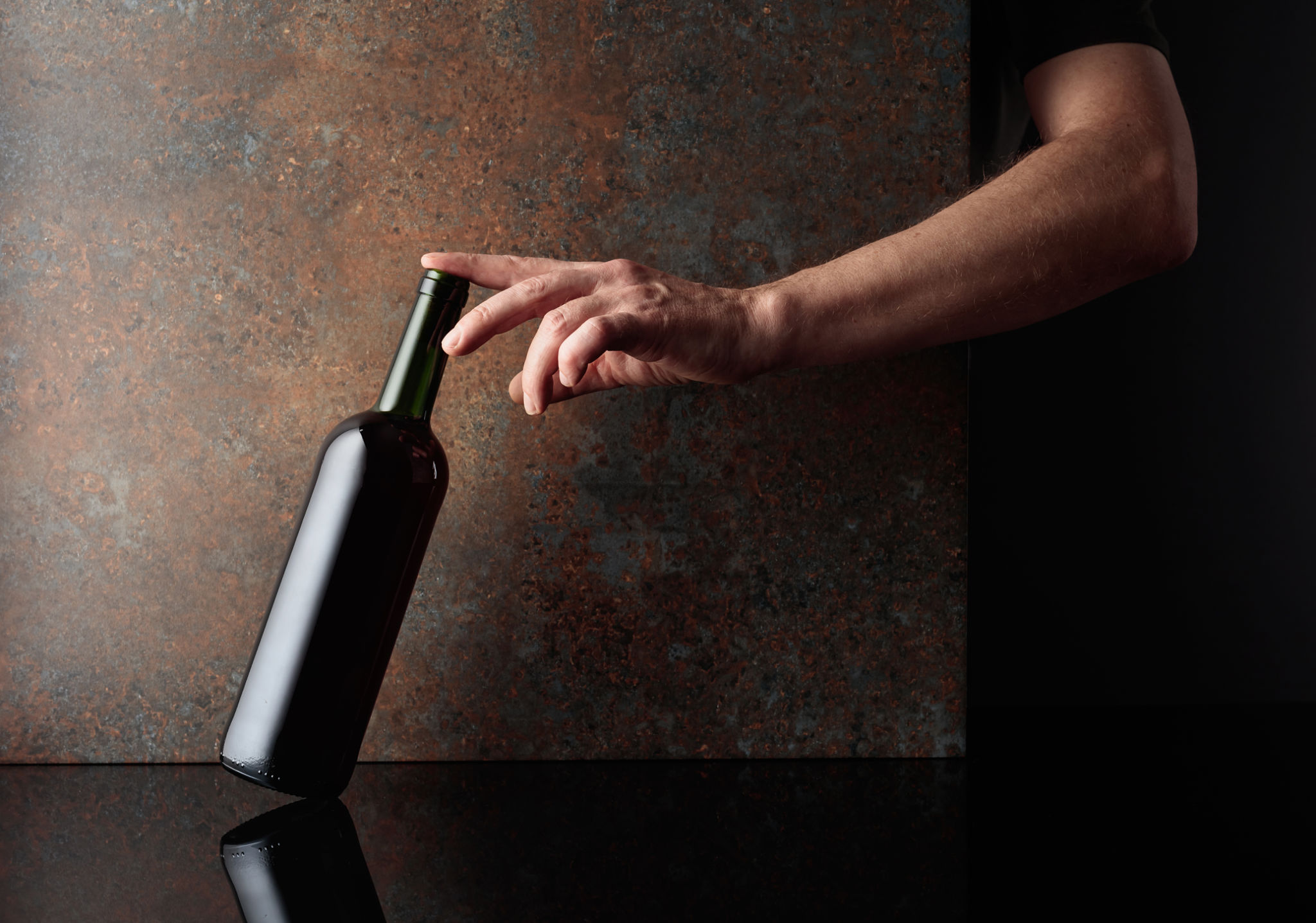 wine bottles